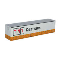 On Track Models HO 40' Curtain Sided Containers TNT Contrans