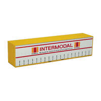 On Track Models HO 40' Curtain Sided Containers Intermodal