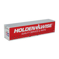 On Track Models HO 40' Curtain Sided Containers Holden Wise