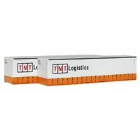 On Track Models HO TNT Logistics 40' Curtain Sided Containers