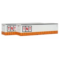 On Track Models HO TNT Logo Only 40' Curtain Sided Containers