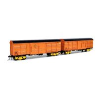 On Track Models HO SA 40' Louvre Van ASR Orange (RLCX 223U, RLCX 228T, & RLCX 287M)