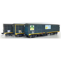 On Track Models HO GLX Banana Wagons 3pk (29428, 29452, 29462)