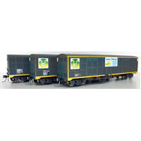 On Track Models HO GLX Banana Wagons 3pk (31370, 31372, 31477)