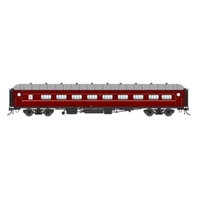 On-Track Models HO SI-204A Deep Indian Red Supplementary Interurban Cars 2 Car Carriage Pack