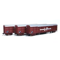 On Track Models HO VR Wagon Red Vic 56' Louvre Van (VLEX 812, VLEX 828, & VLEX 869 )