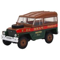 Oxford 1/44 Land Rover Lightweight Hard Top Fred Dibnah Diecast Car