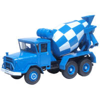 Oxford 1/76 AEC 690 Concrete Mixer Blue Diecast Model