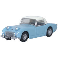 Oxford 1/76 Iris Blue Austin Healey Frogeye Sprite Diecast Model