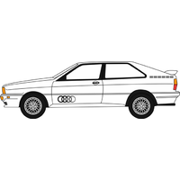 Oxford OO Audi Quattro Alpine White 76AQ002