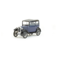 Oxford 1/76 Austin Seven RN Saloon Light Royal Blue 76ASS002