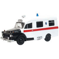 Oxford 1/76 Aberystwyth Bedford J1 Ambulance Diecast Model