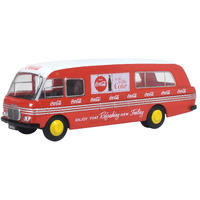 Oxford 1/76 BMC Mobile Unit Coca Cola Diecast Model