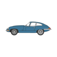 Oxford OO Jaguar E Type Coupe Bluebird Blue ETYP010 76ETYP010