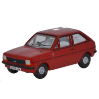 Oxford 1/76 Venetian Red Ford Fiesta MkI 76FF001