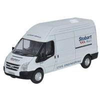 Oxford 1/76 Ford Transit LWB High Roof Stobart 76FT010