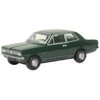 Oxford 1/76 Vauxhall Viva HB Pinewood Green Diecast Model Car