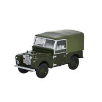 Oxford 1/76 Bronze Green Land Rover Series I 88 Canvas Diecast Model