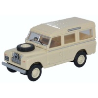 Oxford 1/76 Land Rover Series II LWB Station Wagon Limestone