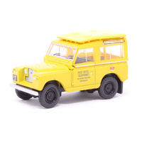 Oxford OO Land Rover Series II SWB Post Office Telephones Yellow 76LR2S004