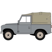 Oxford OO Land Rover Series III Canvas Mid Grey 76LR3S003