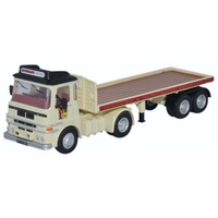 Oxford 1/76 ERF LV Flatbed Trailer Scottish & Newcastle