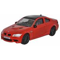 Oxford OO Imola Red Bmw M3 Coupe Diecast 76M3004