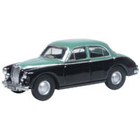 Oxford 1/76 MGZB Island Green and Black Diecast Model
