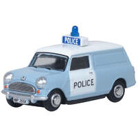 Oxford 1/76 Mini Van West Mercia Police Panda Diecast Model