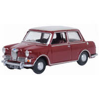 Oxford 1/76 Damask Red Whitehall Beige Riley Elf MKIII Diecast Model