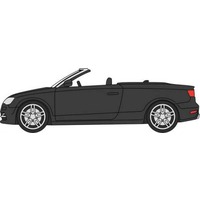 Oxford OO Audi S3 Cabriolet Mythos Black 76S3002