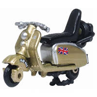 Oxford 1/76 Scooter Gold Diecast Model
