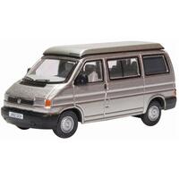 Oxford OO VW T4 Westfalia Camper Silver Grey Diecast 76T4005