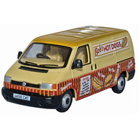 Oxford OO Bobs Hot Dogs VW T4 Van Diecast 76T4007