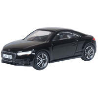 Oxford 1/76 Audi TT Coupe Brilliant Black Diecast Model