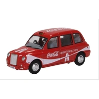Oxford 1/76 TX4 Taxi Coca Cola Diecast Car