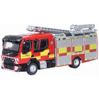 Oxford 1/76 Volvo FL Emergency One Pump Ladder West Yorkshire Fire Engine Diecast Model