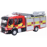 Oxford 1/76 Volvo FL Emergency One Pump Ladder South Wales Fire and Rescue Diecast Model