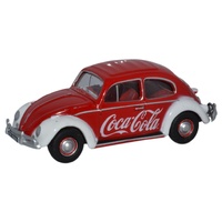 Oxford OO Volkswagen Beetle Coca Cola Diecast 76VWB009CC