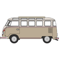 Oxford OO VW T1 Samba Bus Mouse Grey and Pearl White 76VWS009