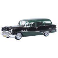 Oxford 1/87 Balfin Green Carlsbad Black Buick Century Estate Wagon Diecast Model
