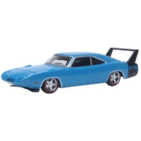 Oxford 1/87 Dodge Charger Daytona 1969 Bright Blue Diecast Model
