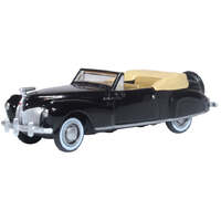 Oxford 1/87 Lincoln Continental 1941 Black and Tan Diecast