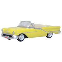 Oxford 1/87 Oldsmobile 88 Convertible 1957 Coronado Yellow Diecast Model Car