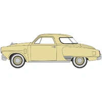 Oxford 1/87 Oldsmobile Rocket 88 Coupe 1950 Chariot Red/Canto Cream 87OR50001