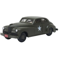 Oxford 1/87 Packard Clipper Touring Sedan 1942 US Army Staff Car Diecast Model