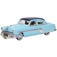 Oxford 1/87 Pontiac Chieftain 4 Door 1954 Mayfair Blue/san Marino B Diecast