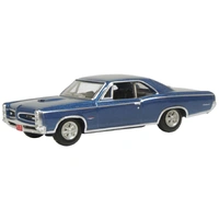 Oxford 1/87 Pontiac Gto 1966 Fontaine Blue Diecast Model Car