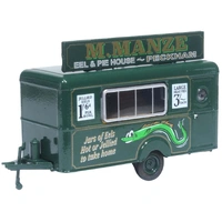 Oxford 1/87 Mobile Trailer M Manze Jellied Eels Diecast Car