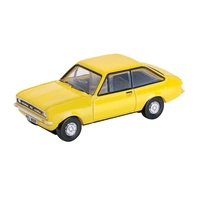 Oxford 1/148 Ford Escort MkII Signal Yellow Diecast Model
